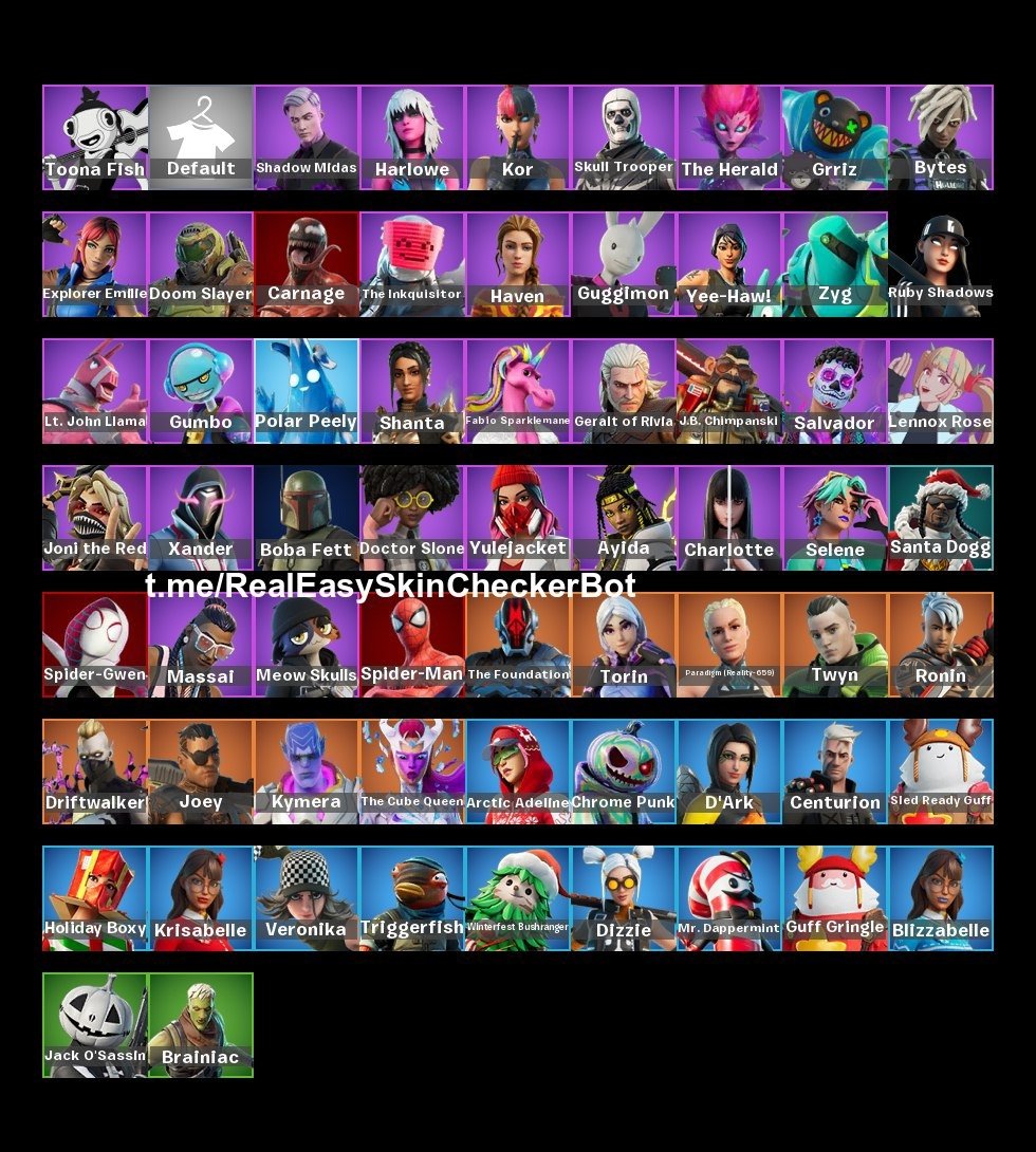 💙 65 skins | 🌟 Fortnite account