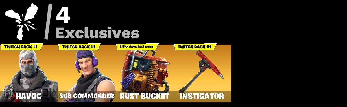 MAIL CHANGE AVAILABLE[PC] 4 skins | Havoc | Sub Commander | Rust Bucket | Instigator |