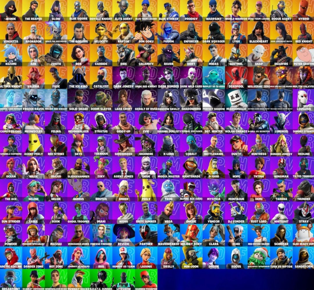 ✨ 176 skins | 🌟 Fortnite account