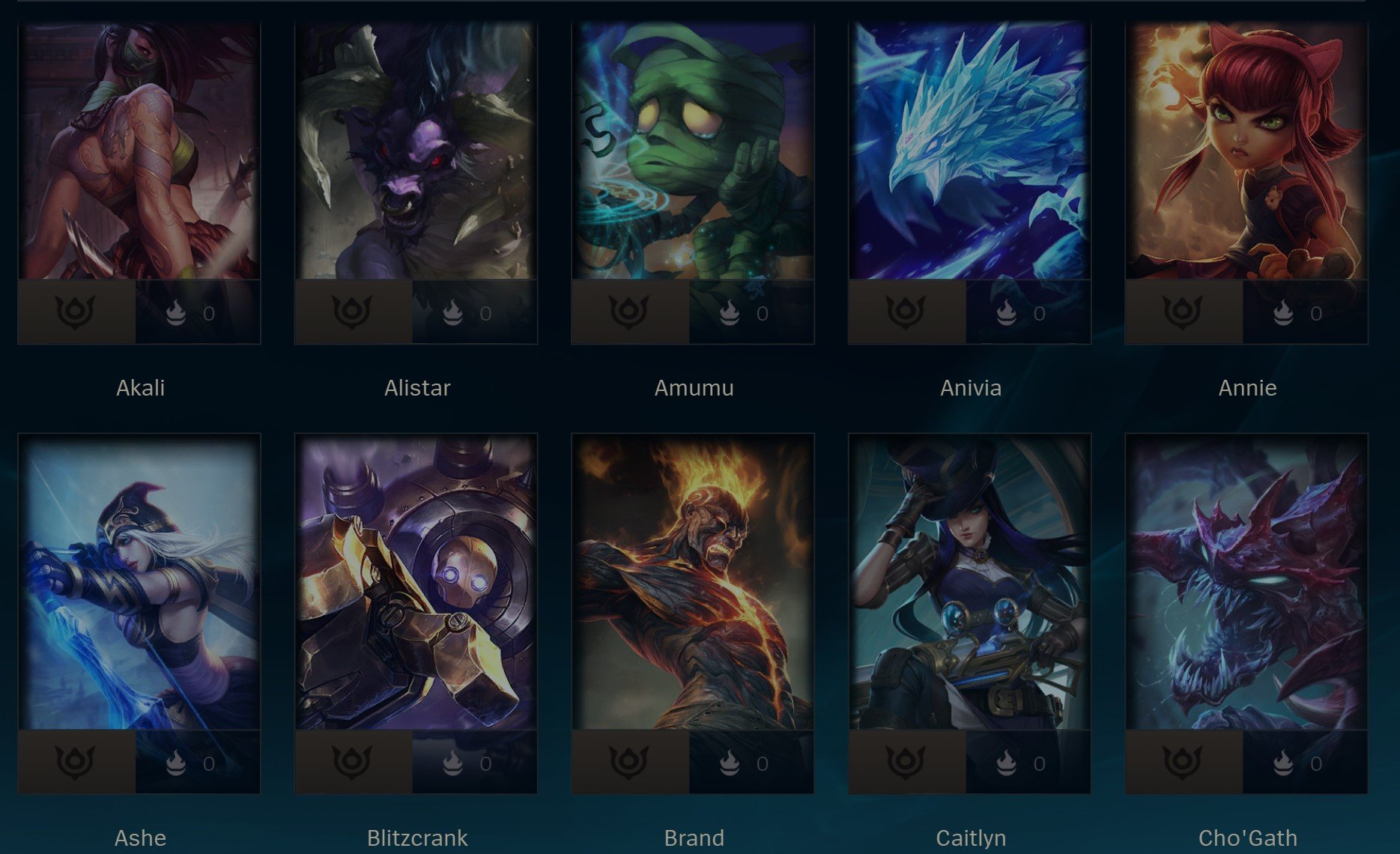 EU West Level 30 Account with 71 Champions and 6 Skins