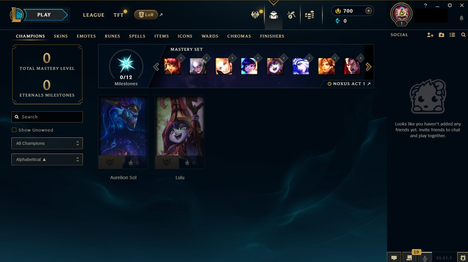 🐣 Level 1 Starter | 700 RP + 2 Skin Shards (Yone, Kled) | 2 Champions + 8 Shards | EUW | Full Access ✉️ | Instant Delivery