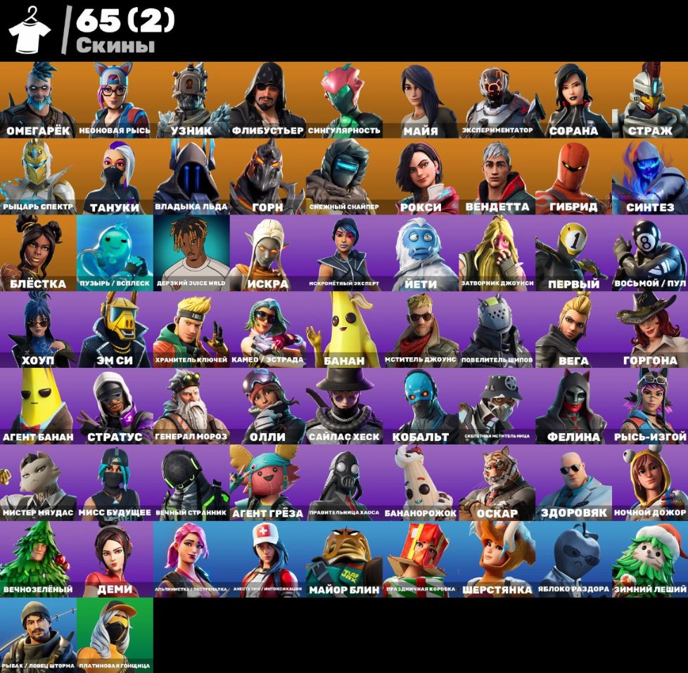 Diverse Collection of 65 Unique Skins for Battle Royale on PC 🎭🖥