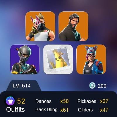 Diverse Collection of 51 Unique Skins for PC Battle Royale