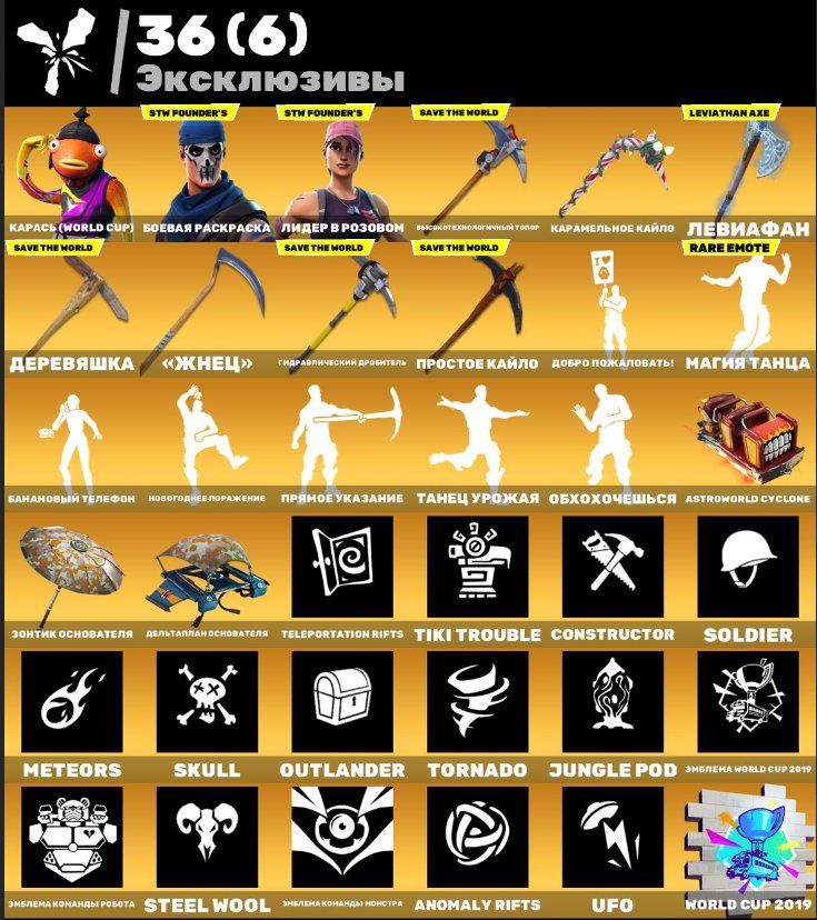 Diverse Fortnite Collection with 199 Unique Skins 🎭🖥