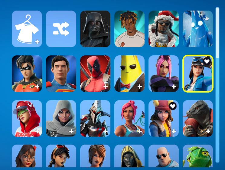 Diverse Collection of 68 Unique Skins for PC Battle Royale
