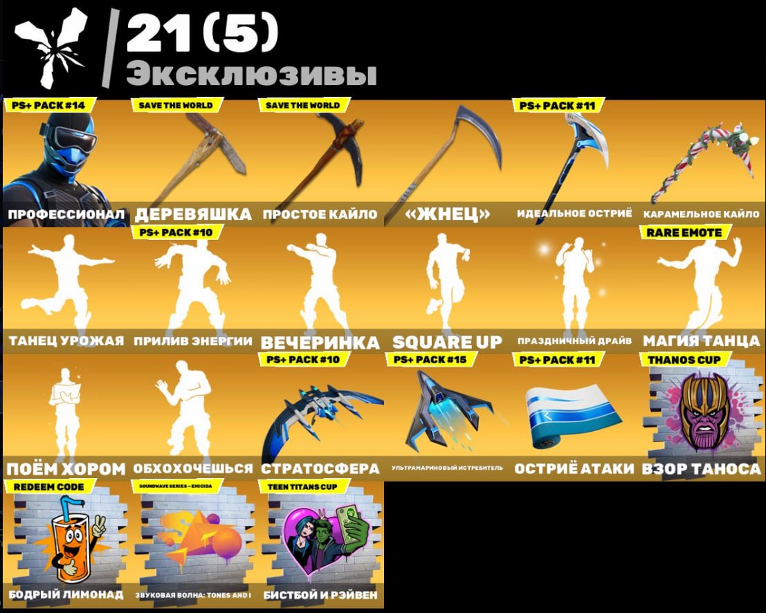 🎨 118 skins | 🌟 Fortnite account