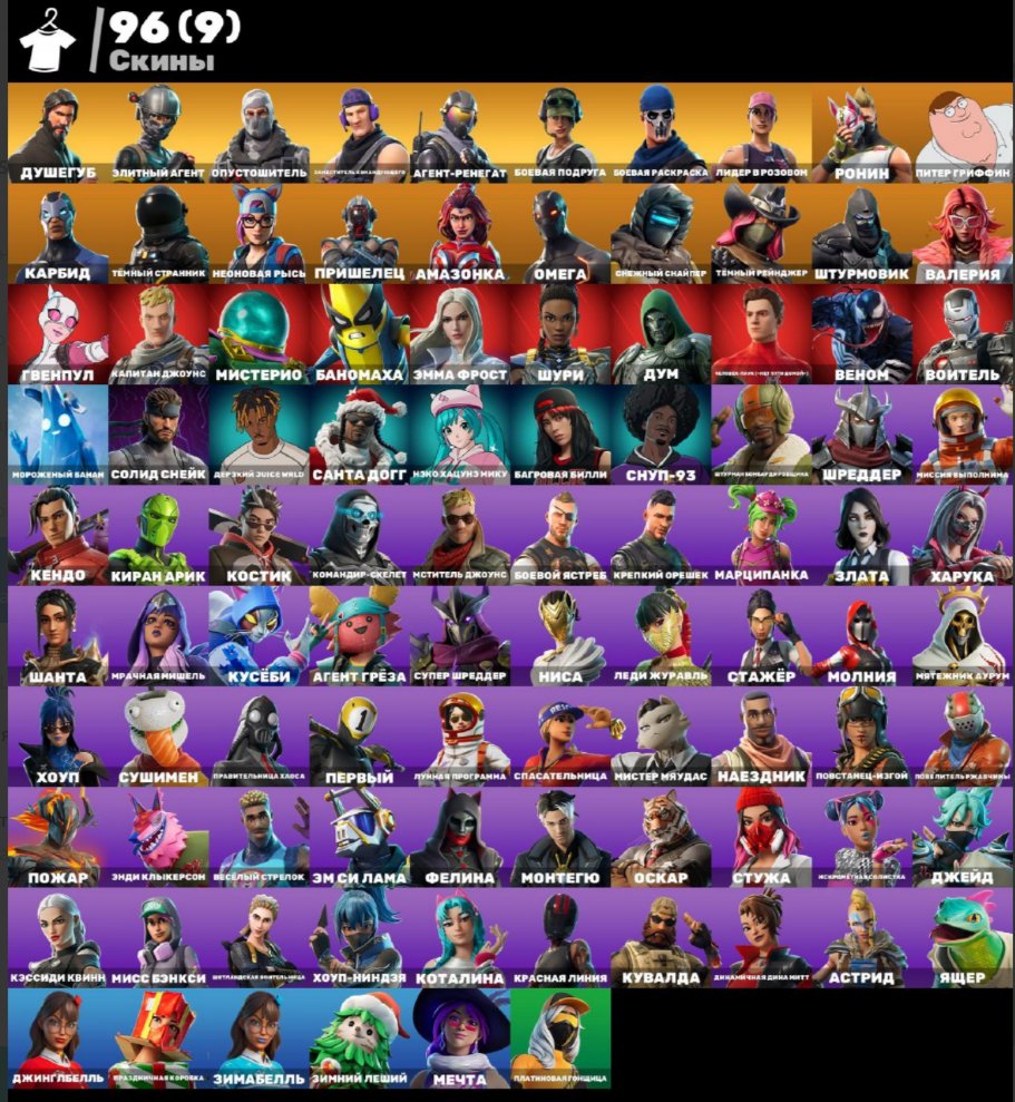 Diverse Collection of 96 Skins for Battle Royale on PC 🎭🖥