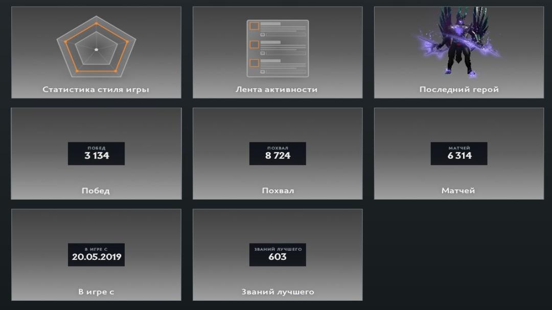 Акаунт Dota 2 з рейтингом 6067 та 8919 годинами гри