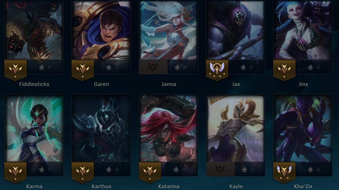 Розкрий світ League of Legends з 56 чемпіонами та 18 скинами!