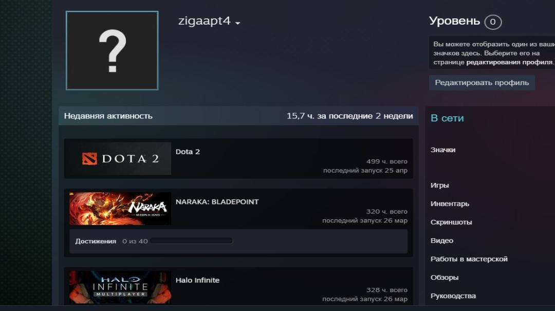 🏅 MMR 849 | 🕒 499 годин | 🛡 9578