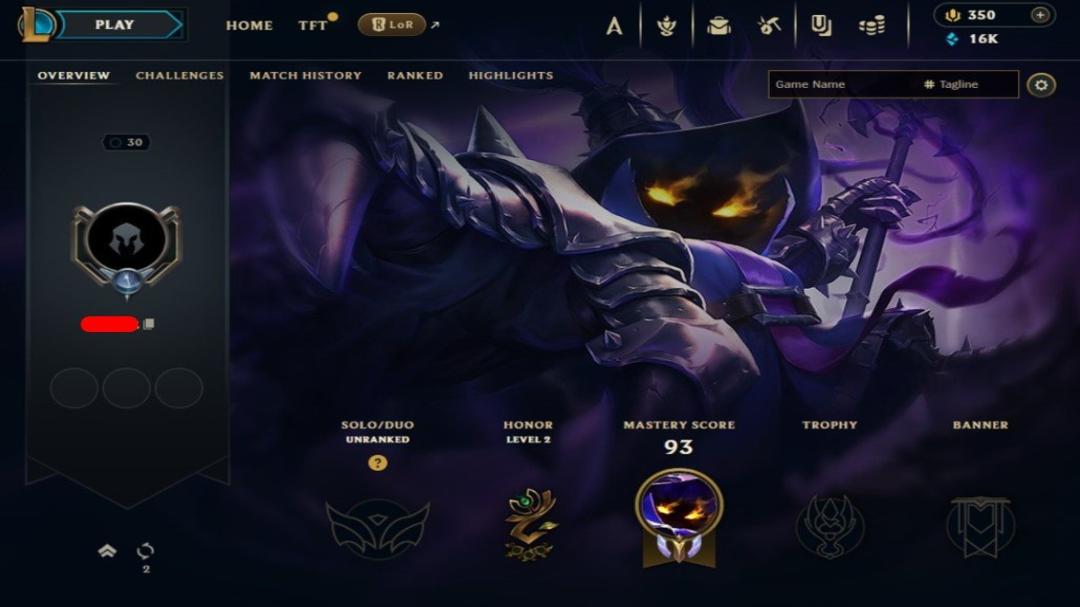 Чудовий акаунт для початку в League of Legends на NA сервері