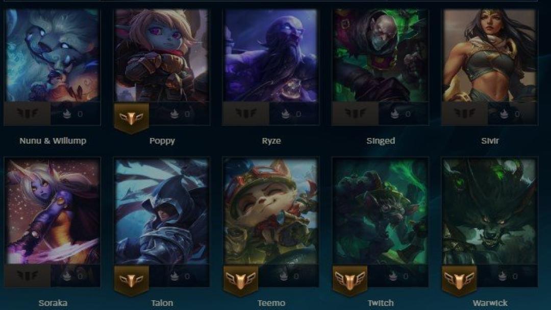 Чудовий аккаунт для старту в League of Legends на EU West!