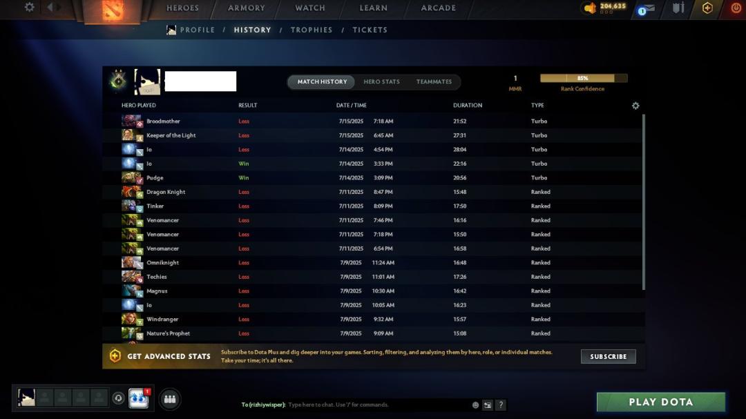 🎮 Аккаунт Dota 2 MMR 1 | 🕒 650 годин | 🏅 Порядочність 8012 | ✅ 1 шт.