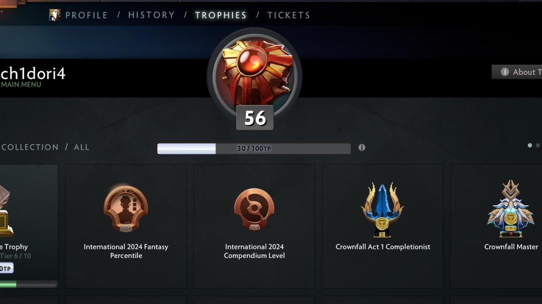 Рейтинговий акаунт Dota 2 з MMR 1700 та 1750 годинами гри