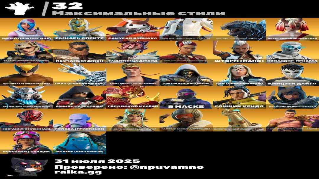 Багатий вибір скинів у Battle Royale на PC