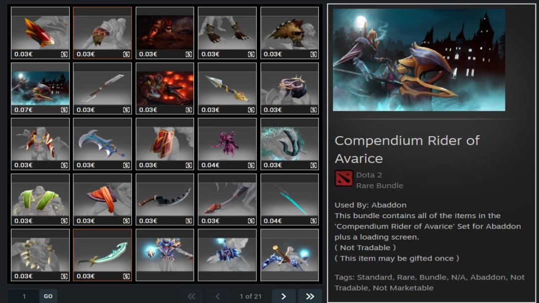 Аккаунт Dota 2 з рейтингом 1200 та 2500 годинами гри