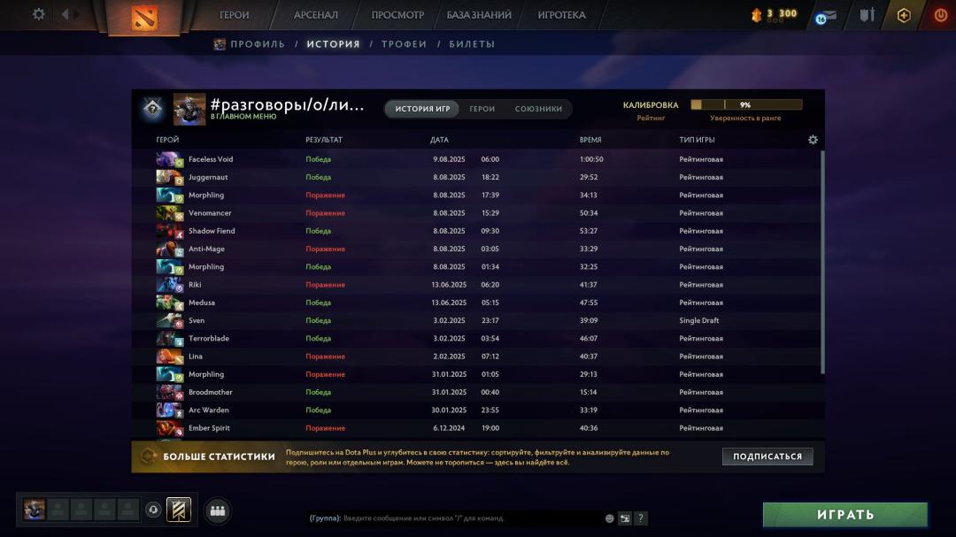 🏅 MMR 3850 | 🕒 900 годин | 🛡 11200