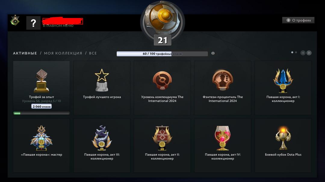 Акаунт з рейтингом та 157 годинами в Dota 2