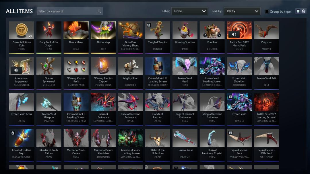 Рейтинговий акаунт Dota 2 з MMR 1700 та 1750 годинами гри