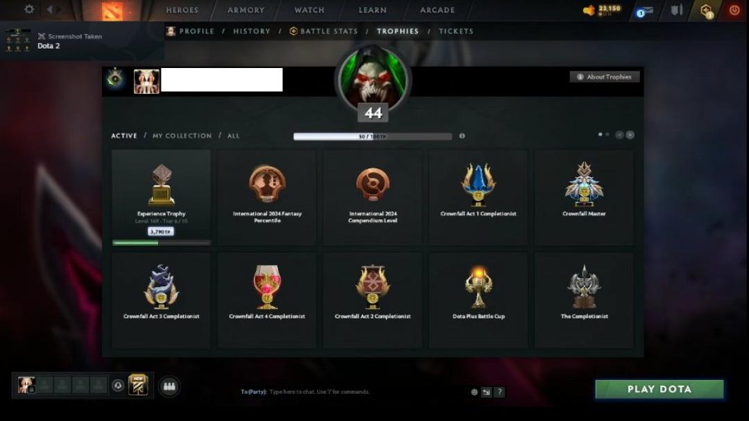 🏆 Аккаунт з MMR 1 | 1228 годин 🎮 Український Dota 2 аккаунт ⭐️