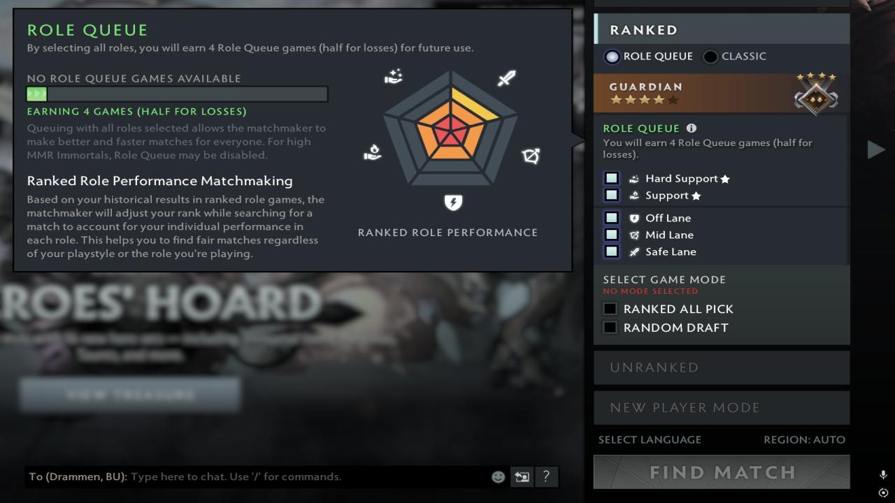 Акаунт з рейтингом 1100 та 3400 годин у Dota 2