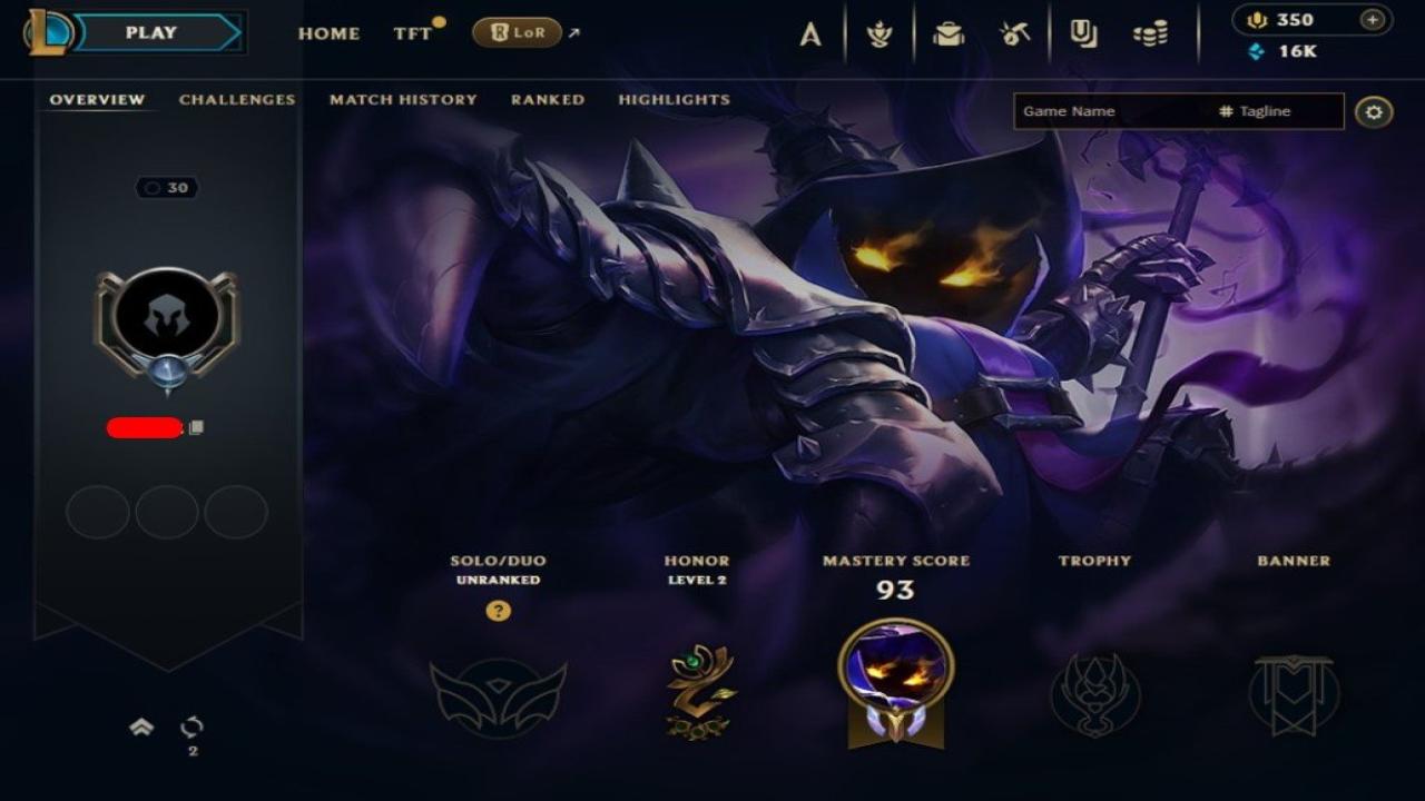 Чудовий акаунт для початку в League of Legends на NA сервері
