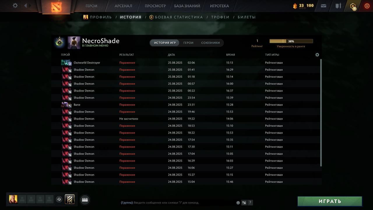 🏅 MMR 1 | 🕒 163 години | 🛡 11010