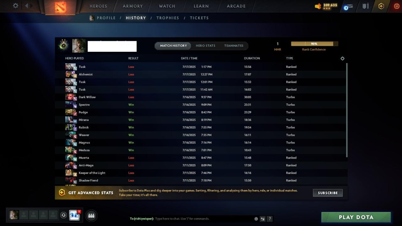 🎮 Dota 2 | MMR: 1 | 🛡 Порядність: 9252 | 🕒 Годин: 650 | ✅ В наявності
