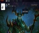 Середній аккаунт Dota 2 з рейтингом 2080 та 546 годинами гри