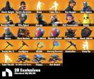 Унікальний набір з 97 скінів для Battle Royale на ПК