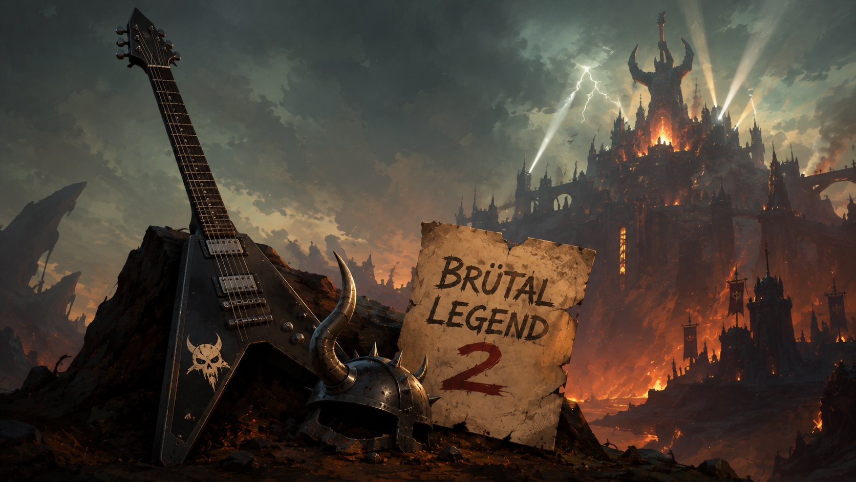 Double Fine пропонує Brütal Legend 2 за $100 млн