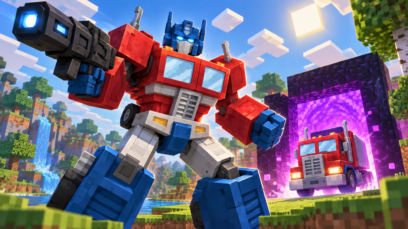 Minecraft отримав офіційне DLC з Трансформерами