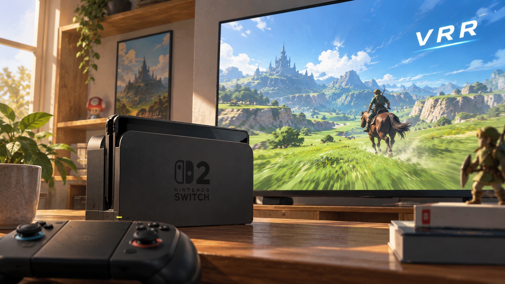 Nintendo Switch 2 отримала VRR у док-режимі в оновленні 23.0.0