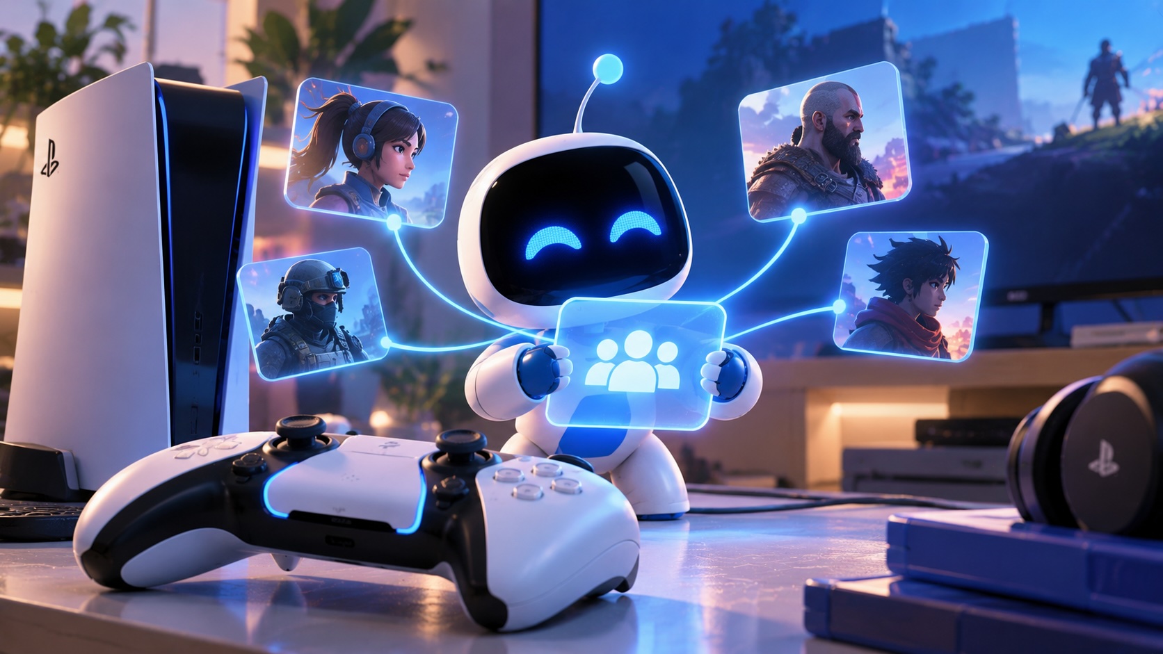 Sony запатентувала ШІ-матчмейкінг для PlayStation