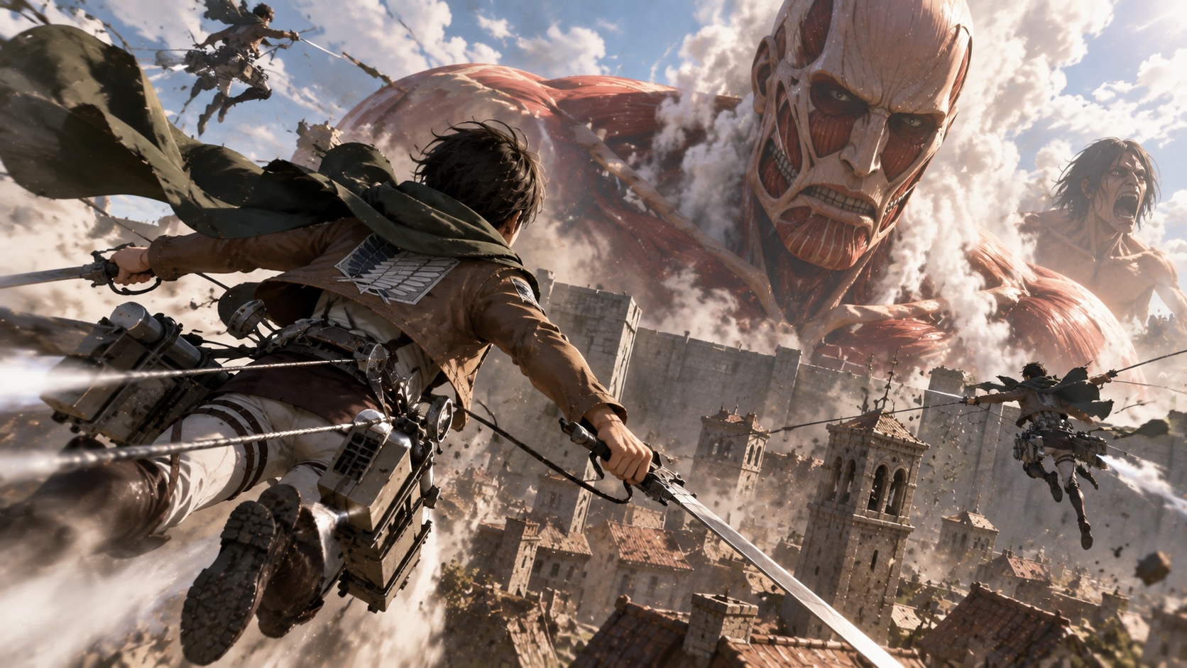 На TGS показали розширений геймплей Attack on Titan 3