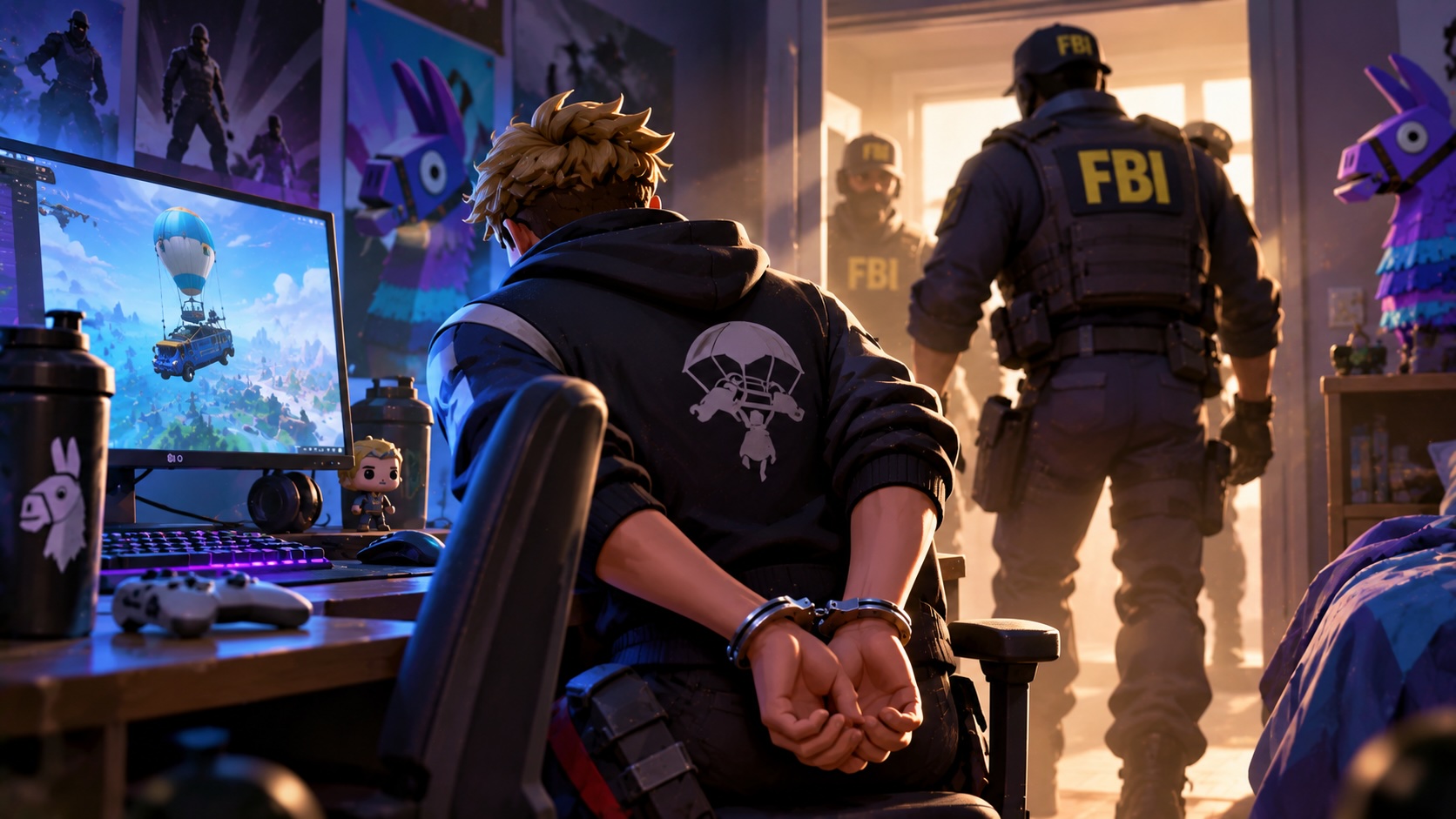Гравця Fortnite заарештували через погрози агентам ФБР