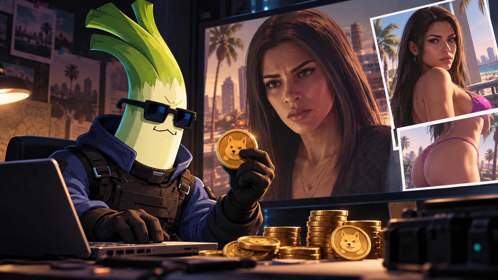 Хакер пообіцяв викласти оголену Люсію з GTA 6 за $4 млн